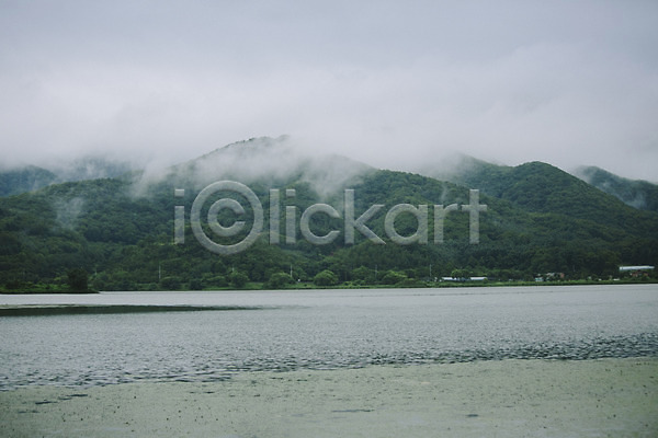 감성 사람없음 JPG 포토 강 비(날씨) 비구름 산 야외 주간 풍경(경치)