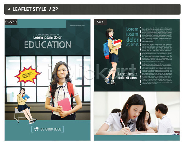 10대 남자 여러명 여자 청소년 한국인 INDD ZIP 인디자인 전단템플릿 템플릿 교복 리플렛 여학생 전단 책가방 청소년교육 포스터 학교 학생