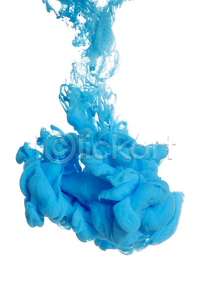 사람없음 JPG 포토 물 물감 백그라운드 스튜디오촬영 실내 얼룩 잉크 질감 컬러 파란배경 파란색 페인트 하늘색