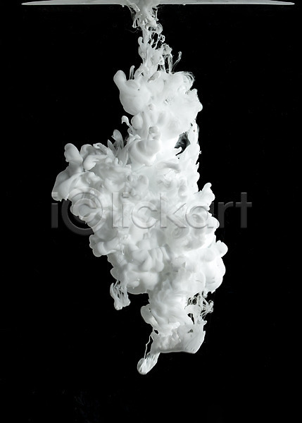사람없음 JPG 포토 검은배경 물 물감 백그라운드 스튜디오촬영 실내 얼룩 잉크 질감 컬러 페인트 흰색