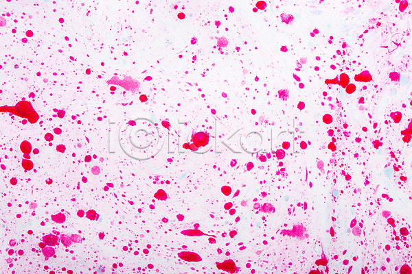 사람없음 JPG 포토 마블링 물 물감 미술 백그라운드 분홍색 붓 붓터치 빨간색 스튜디오촬영 실내 얼룩 잉크 종이 질감 컬러 페인트
