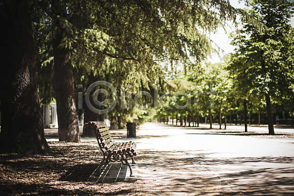 사람없음 JPG 포토 거리 계절 공원 나무 마드리드 벤치 스페인 야외 여름(계절) 여행 유럽 주간 풍경(경치) 해외풍경