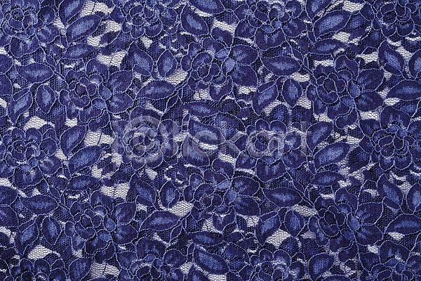 사람없음 JPG 근접촬영 포토 꽃무늬 문양 백그라운드 직물 질감 천(직물) 파란색