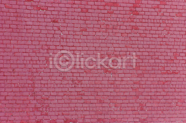 사람없음 JPG 포토 해외이미지 건물 벽 벽돌 분홍색 빨간색 옛날 질감 패턴 해외202004