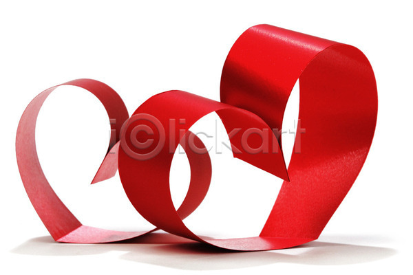 사랑 축하 사람없음 JPG 포토 해외이미지 디자인 리본 백그라운드 빨간색 장식 컨셉 테이프 하트 해외202004 흰배경