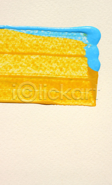 사람없음 JPG 포토 해외이미지 그림 노란색 물감 백그라운드 붓터치 질감 추상 해외202004