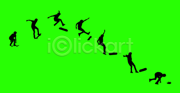 떨어짐 위험 이동 흥분 10대 사람없음 소년 어린이 JPG 실루엣 포토 해외이미지 1 검은색 고립 백그라운드 스포츠 점프 차단 초록색 포즈 해외202004