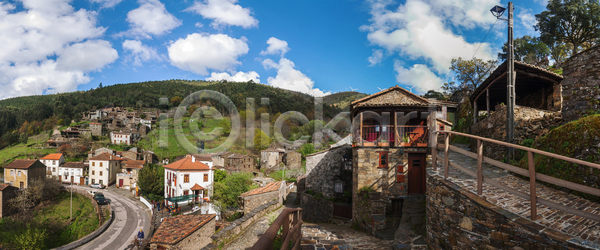 추위 사람없음 JPG 포토 해외이미지 건축양식 루트 마을 멀리 산 수공예 시골 언덕 여행 여행객 옛날 유럽 주택 지중해 타운 포르투갈 해외202004 해외포토 핸드메이드
