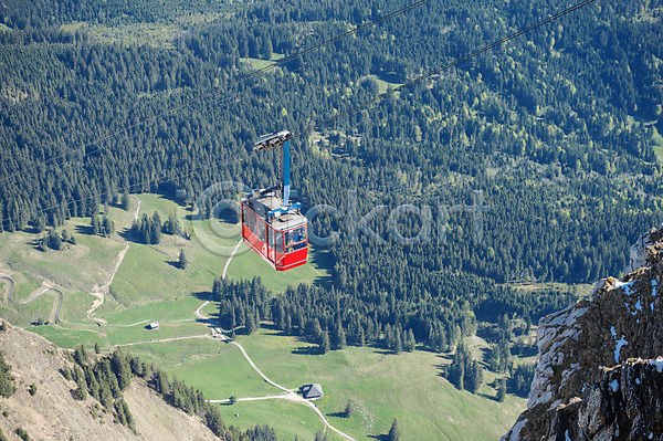 사람없음 JPG 포토 루체른 스위스 알프스 야외 유럽풍경 주간 케이블카 풍경(경치) 해외풍경