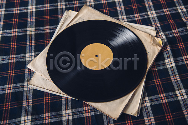 빈티지 사람없음 JPG 포토 레코드 레코드판 백그라운드 복고 오브젝트 체크무늬