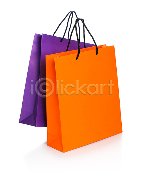 사람없음 JPG 포토 해외이미지 2 가방 강렬 고립 반사 보라색 선물 쇼핑 쌍 오렌지 오브젝트 잡화 종이 컬러풀 해외202004 휴가 흰색